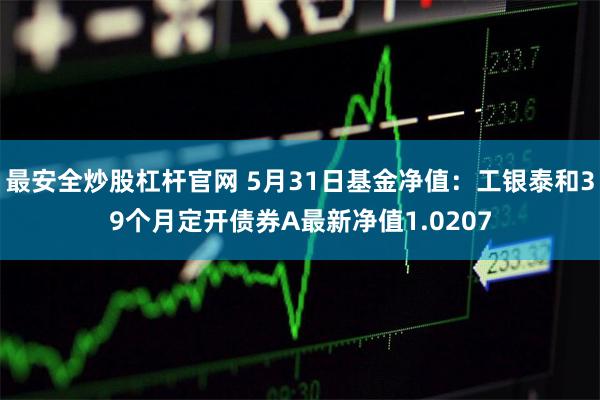 最安全炒股杠杆官网 5月31日基金净值：工银泰和39个月定开债券A最新净值1.0207