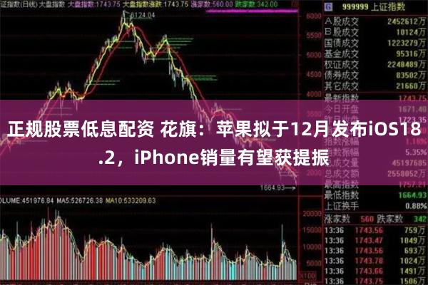 正规股票低息配资 花旗：苹果拟于12月发布iOS18.2，iPhone销量有望获提振