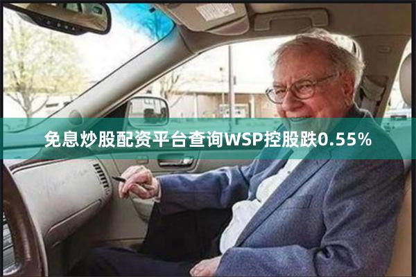 免息炒股配资平台查询WSP控股跌0.55%